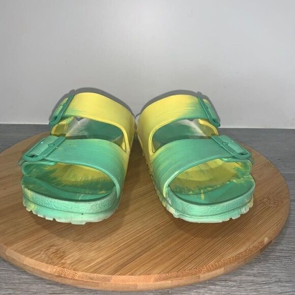 Birkenstock Arizona EVA Women’s 7 Men’s 5 Double Strap Sandals Slides Slip On - Picture 4 of 13